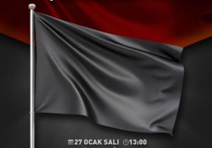 Tabipler Birliği ayakta: Göndere siyah bayrak çekilecek