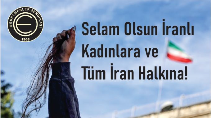 Selma Eylem: “Selam olsun İranlı kadınlara ve tüm İran halkına!”