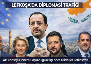 Lefkoşa’da diplomasi trafiği