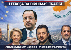 Lefkoşa’da diplomasi trafiği