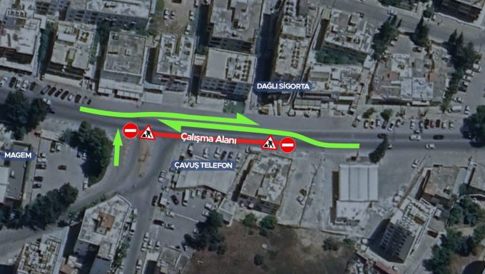 Salamis Yolu’nda 2. etap çalışmaları başladı