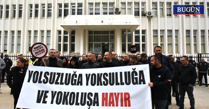 Beş sendikadan Bayındırlık önünde sert mesaj: Bu düzen yıkılacak