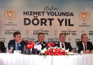 Üstel: “Laf üretmedik, iş ürettik”