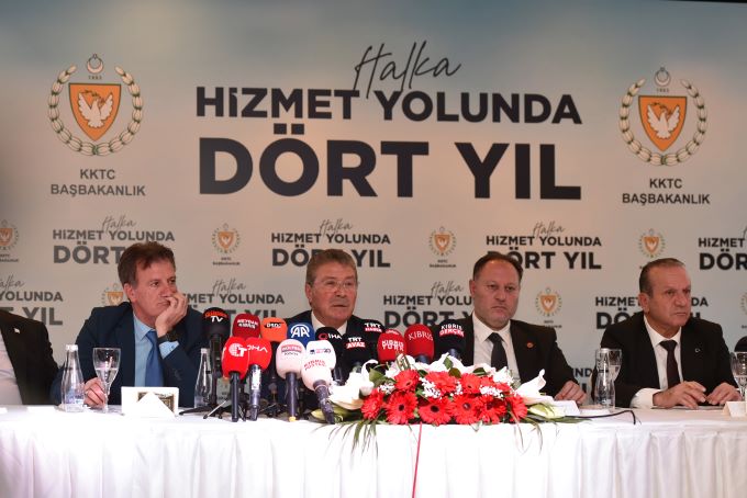 Üstel: “Laf üretmedik, iş ürettik”