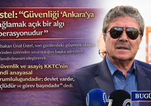 Üstel: “Güvenliği ‘Ankara’ya bağlamak açık bir algı operasyonudur”