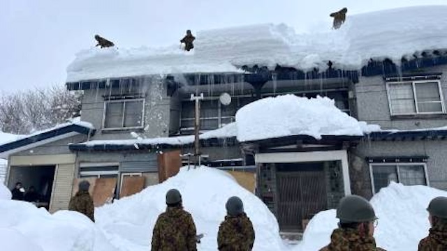 Japonya’da yoğun kardan ölenlerin sayısı 46’ya yükseldi