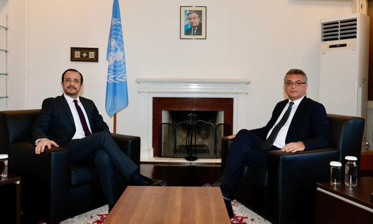 Liderler görüşmesi olumlu geçti: Hristodulidis, Guterres ile görüşme talep etti