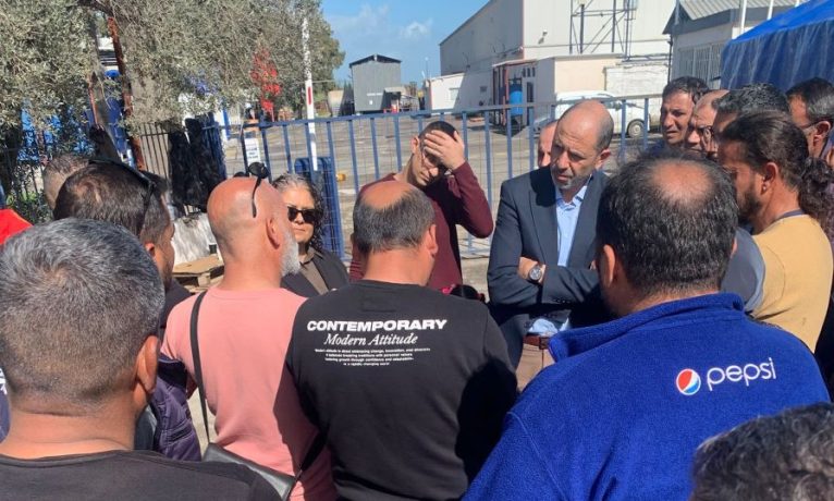 HP’den EKTAM işçilerine destek ziyareti