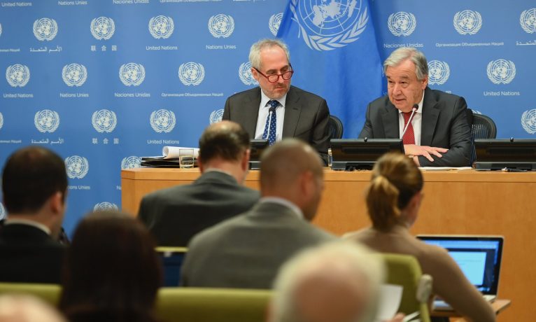 Guterres’ten Holguin’e tam güven: “Sahadaki gerçekleri yansıtıyor”