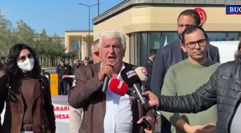 Bıçaklı Meclis önünden seslendi: “Telefon Dairesi’ni babanızdan miras mı buldunuz?”