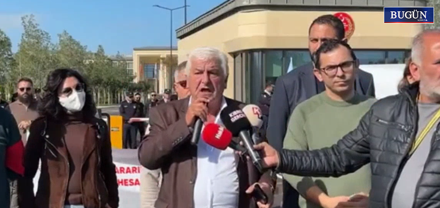 Bıçaklı Meclis önünden seslendi: “Telefon Dairesi’ni babanızdan miras mı buldunuz?”