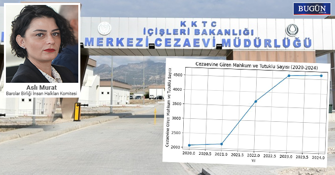 Cezaevine girenlerin sayısı 4 yılda %123 arttı