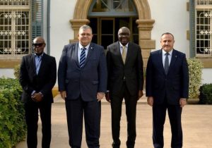 BM Kıbrıs Özel Temsilcisi Diagne, Vakıflar İdaresi ve Din İşleri Başkanlığı’nı ziyaret etti