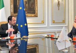 Hristodulidis Roma’da Eni CEO’su ile görüştü