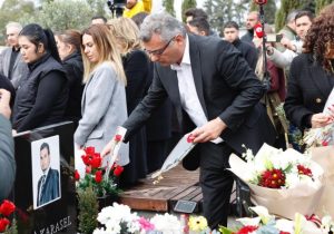 Erhürman Şampiyon Melekler için düzenlenen anma törenine katıldı