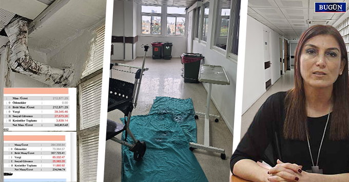 Burhan Nalbantoğlu’nda çöküş: Gürkut bordroları ve yağmur altında kalan hastaneyi paylaştı