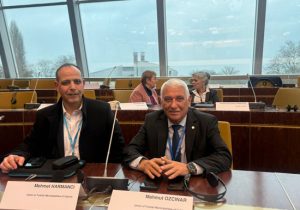 Özçınar ve Harmancı Avrupa Konseyi’nde yerel demokrasi gündemiyle Strasbourg’daydı