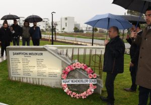 Şampiyon Melekler ve İMO üyeleri anıldı