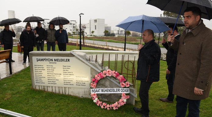 Şampiyon Melekler ve İMO üyeleri anıldı