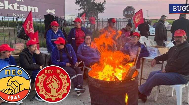 PEO’dan DEV-İŞ’e ve EKTAM’da çalışan Kıbrıslı Türk emekçilere dayanışma mesajı
