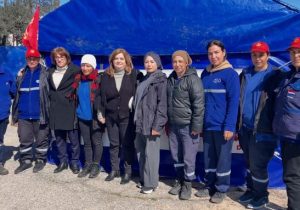 Ektam direnişine PEO’dan dayanışma ziyareti