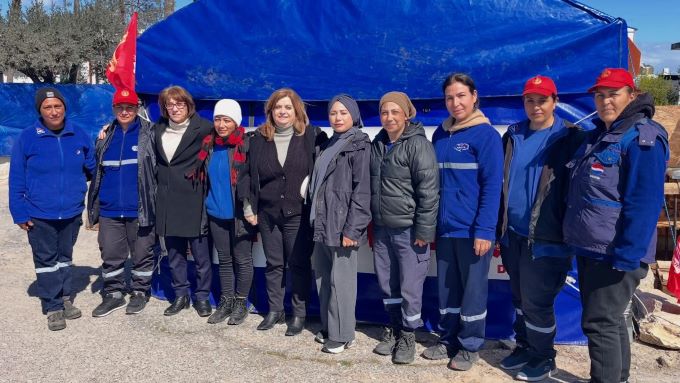 Ektam direnişine PEO’dan dayanışma ziyareti