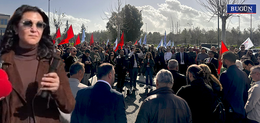 Eylem Meclis önünde konuştu: “Kolay olmayacak, verdirtmeyeceğiz!”