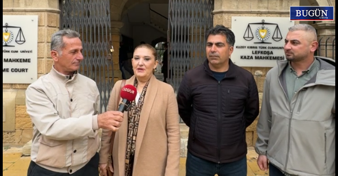 UBP’de 9 örgüt kongresi iptal edildi | Örgüt başkanları mahkeme önünde hak, hukuk ve adalet çağrısı yaptı