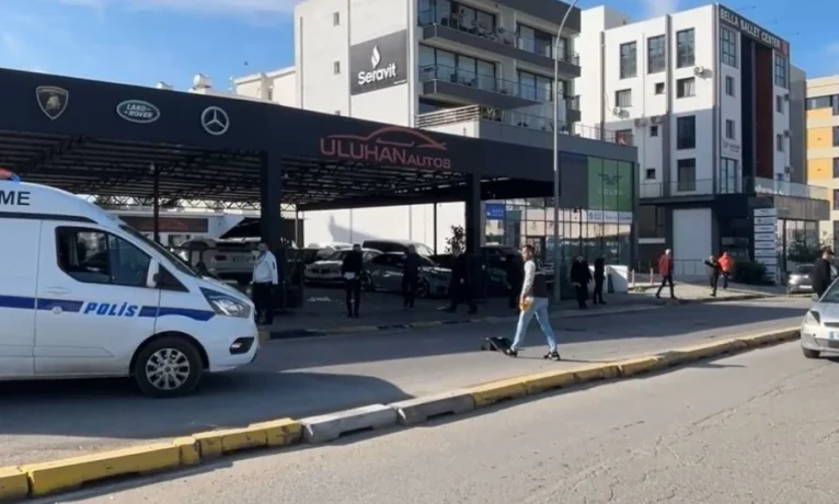 Uluhan Oto Galeri’nin kurşunlanmasıyla ilgili aranan bir zanlı Ercan’da yakalandı