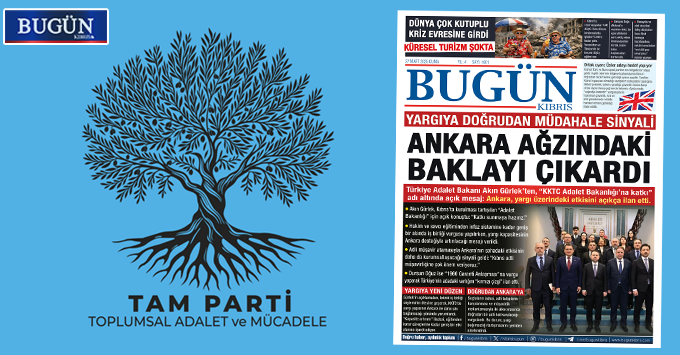 TAM Parti’den net tavır: Adalet Bakanlığı kabul edilemez