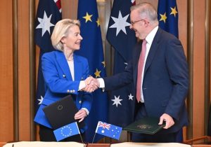 AB ile Avustralya arasında tarihi serbest ticaret anlaşması imzalandı