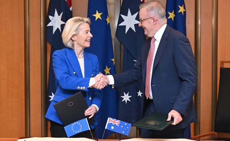 AB ile Avustralya arasında tarihi serbest ticaret anlaşması imzalandı