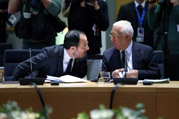 Hristodulidis Brüksel’de: Guterres’le Kıbrıs görüşmesi, zirvede Orta Doğu gündemi