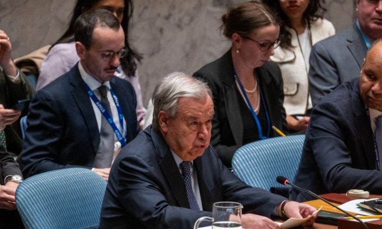 Guterres’ten ABD ve İsrail’e açık uyarı: “Güç kullanımı BM Şartı’nı ihlal edi̇yor”