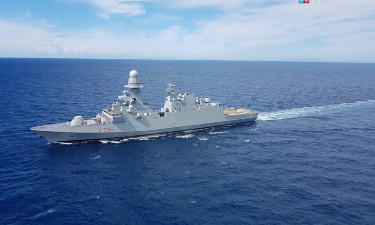 İtalyan füze fırkateyni Kıbrıs’a ulaştı