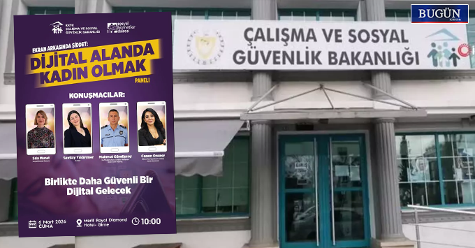 “Dijital Alanda Kadın Olmak” paneli 6 Mart’ta Girne’de