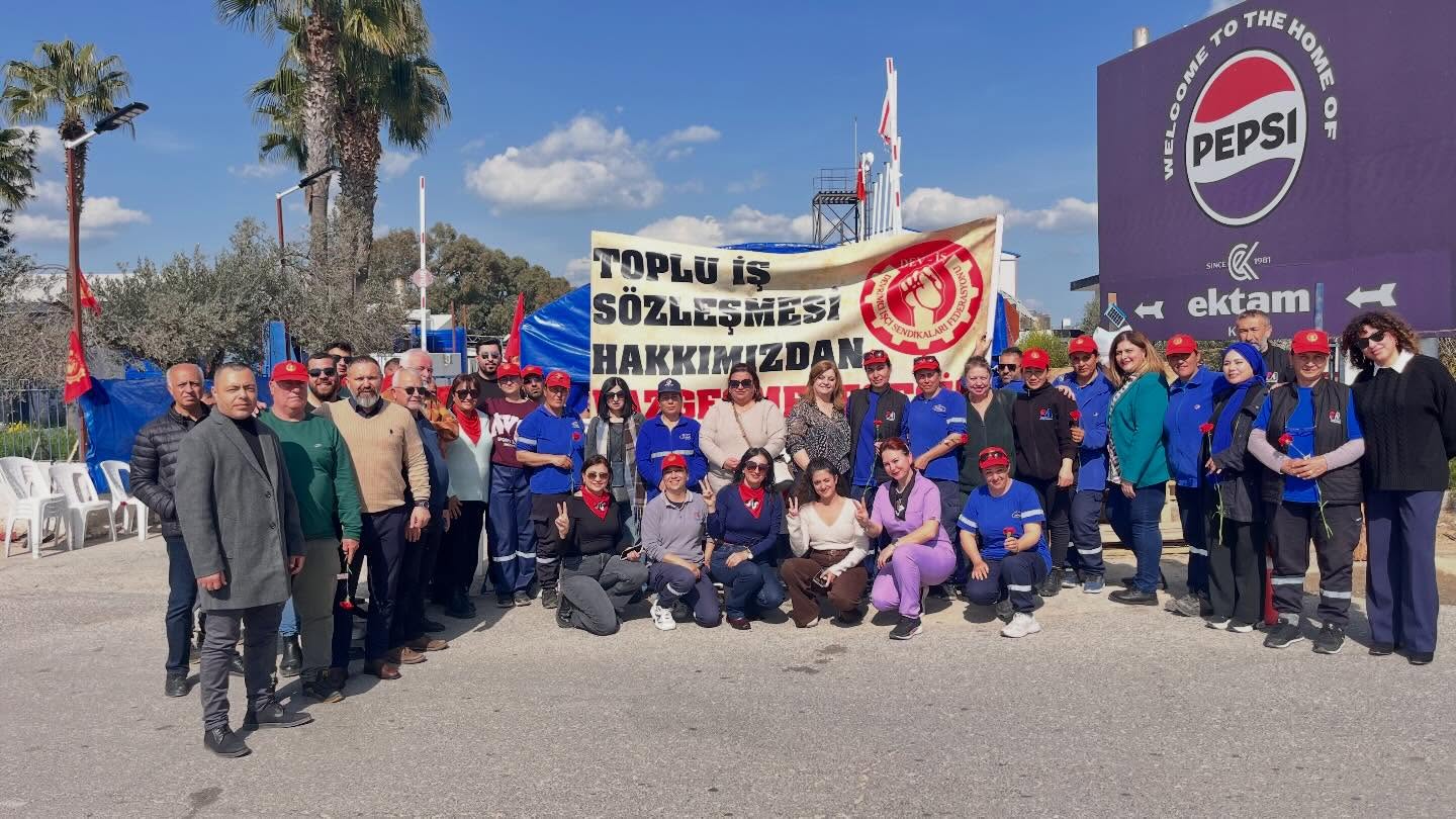 “Barış, sosyal adalet ve eşitlik için birlikte mücadele”