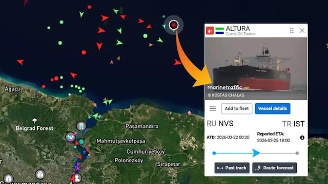 Karadeniz’de Türk tankerine drone isabet etti!