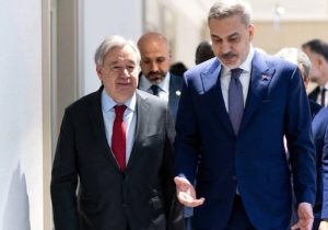 Fidan, BM Genel Sekreteri Guterres ile görüştü