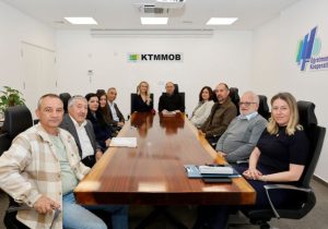 “Yeniden Yeşil Kıbrıs” projesi kapsamında KTMMOB’ye ziyaret