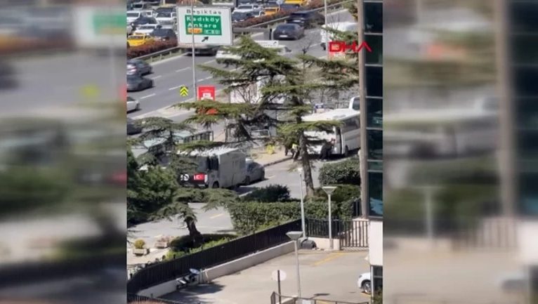 Son dakika: İstanbul’da İsrail Konsolosluğu önünde silahlı çatışma