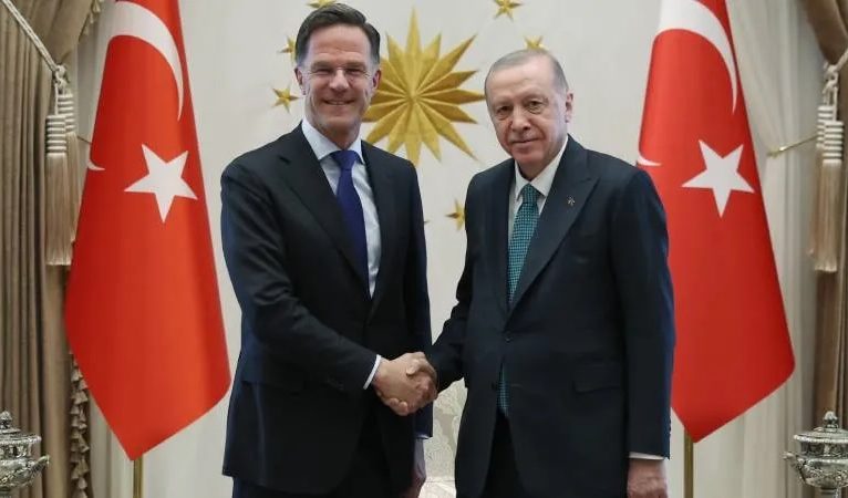 Erdoğan NATO Genel Sekreteri Rutte ile Ankara’da görüştü