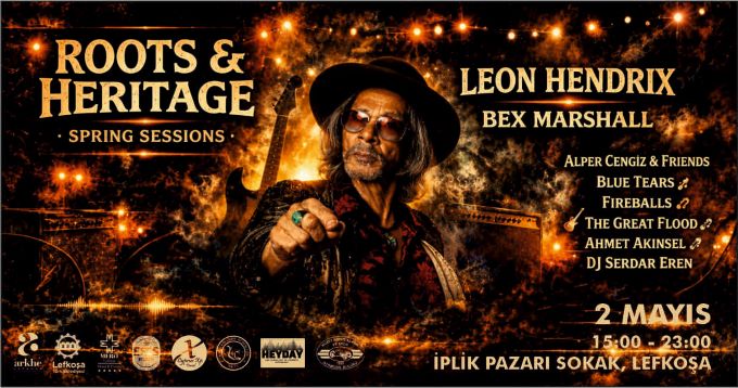 Jimi Hendrix’in kardeşi Leon Hendrix Lefkoşa’da sahne alacak