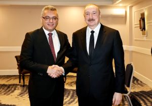 Erhürman, Antalya’da Aliyev ile görüştü