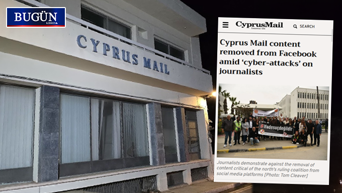 Siber saldırılar güneye de sıçradı: Cyprus Mail’in içeriği kaldırıldı