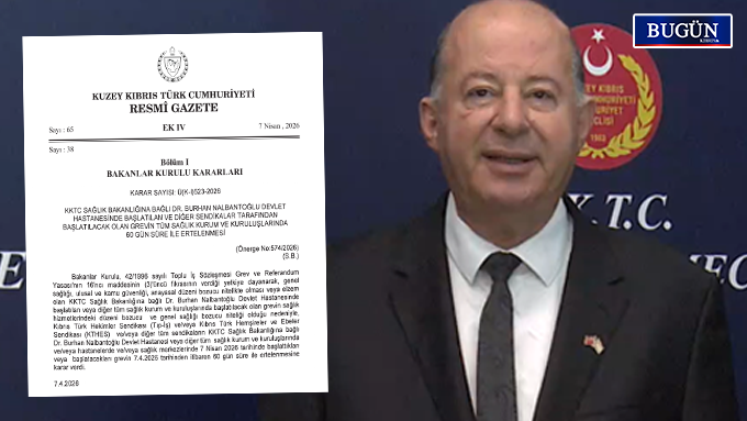 Sağlıkta grev yasaklandı: Dinçyürek çalışanları göreve çağırdı