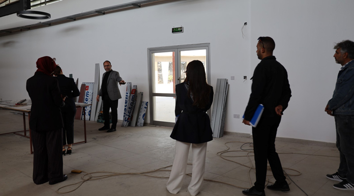 İskele Gençlik Merkezi tamamlanma aşamasına geldi