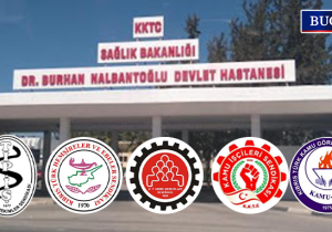 Sağlıkta örgütlü sendikalar Nalbantoğlu’nda geniş kapsamlı greve gidecek