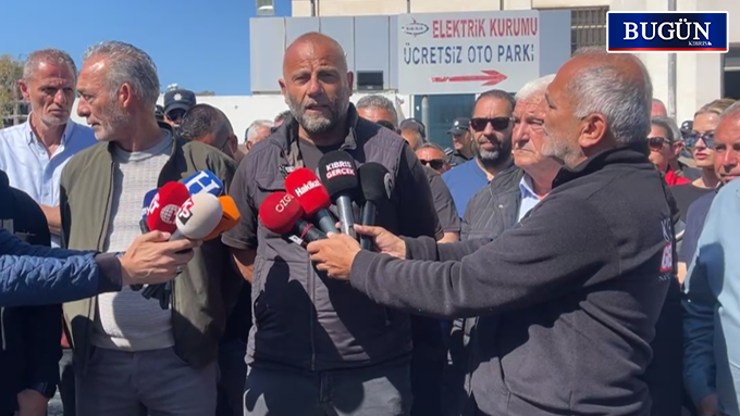 Sendikalar Kıb-Tek önünde | Tuğcu: “Külliyenin güneş paneli işini Tilki yapıyor!”