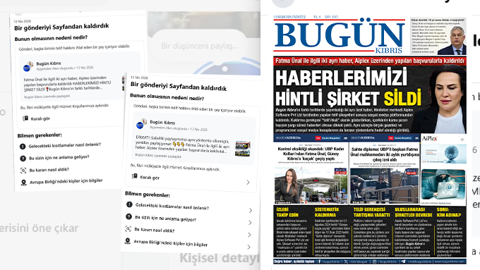 Manşetimiz ikinci kez kaldırıldı